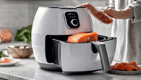 Comment cuisiner des saumons surgelés à air fryer facilement