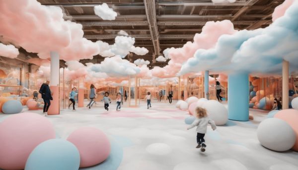Vivez des activités ludiques à la tête dans les nuages lyon part-dieu